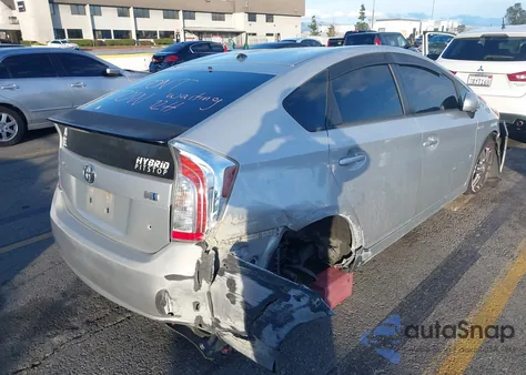 2015 Toyota Prius Two from USA, damaged, VIN JTDKN3DU0F0395878